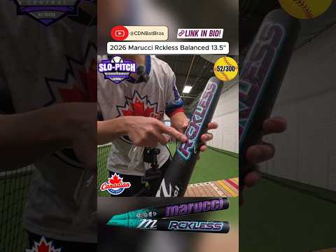 2026 Marucci Rckless - Does it live up to the hype? 13.5" balanced #mlb #baseball #softball #marucci
