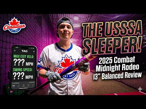 The BEST USSSA Bat Nobody Is Talking About... (2025 Combat Midnight Rodeo 13" Balanced)