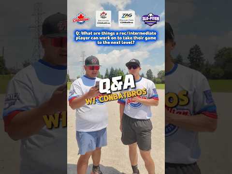 CDNBatBros Q&A: What are some things rec/intermediate players work on? #QandA #softball