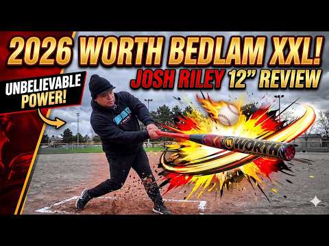 POWER Overload! 2026 Worth Bedlam XXL Josh Riley Bat Review