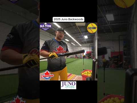 2025 Juno Backwoods Exit Velo Testing 👀#softball #slopitch #slowpitchsoftball #slowpitch #juno