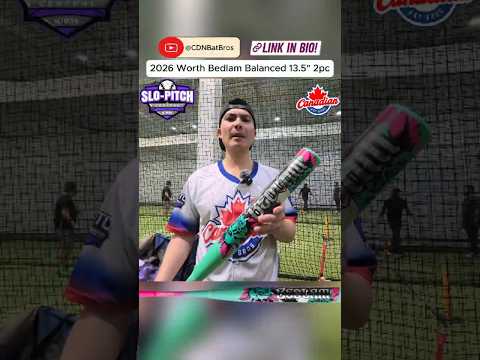 2026 Worth Bedlam 13.5" Balanced - First Impressions #mlb #baseball #softball #worth