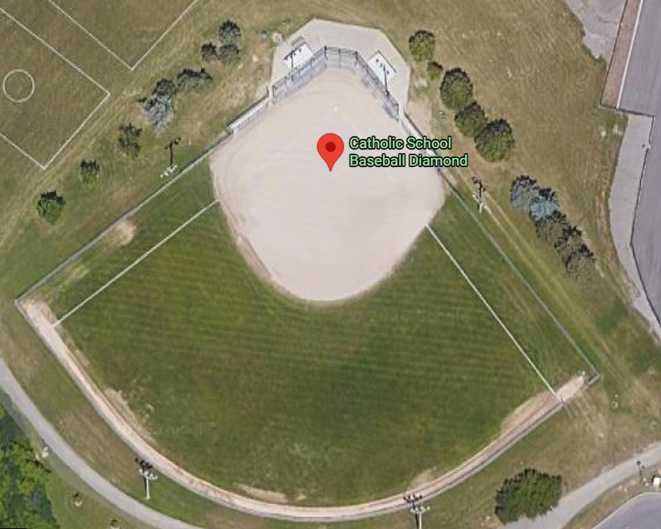Catholic School Baseball Diamond