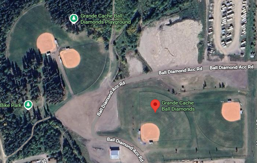 Grande Cache Ball Diamonds