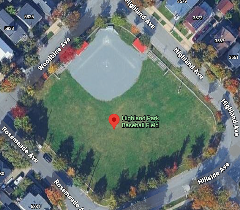 Highland Park Baseball Field