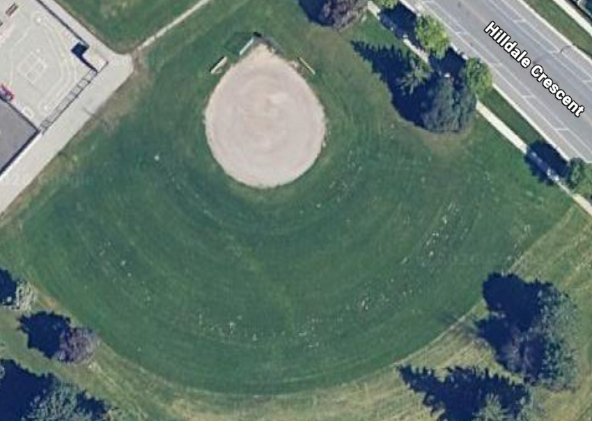 Hilldale Public School Ball Diamond