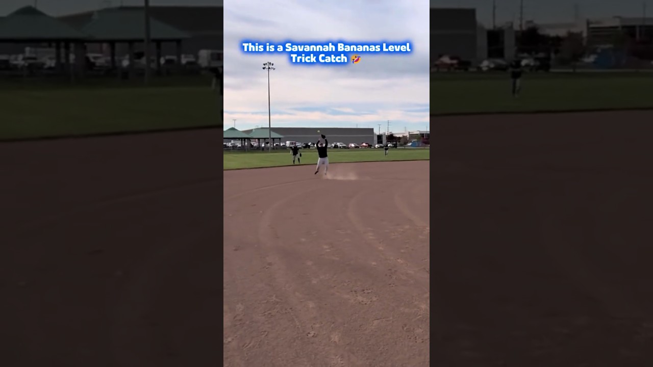 Trick catch or happy accident? 🤣 #pov