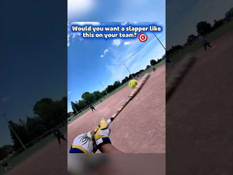 Are hitters like this the most underappreciated members of your team? 🫠🤔 #pov #softball #baseball