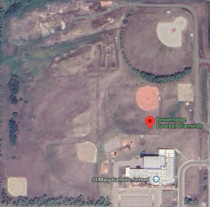 Beaverlodge Baseball Diamonds