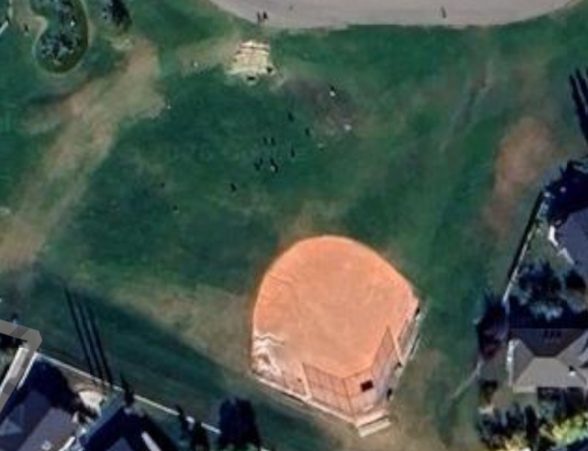 Chestermere Lake Middle School Ball Diamond