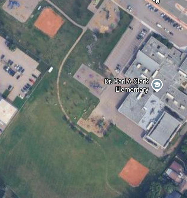 Dr. Clark and Father Turcotte Park
