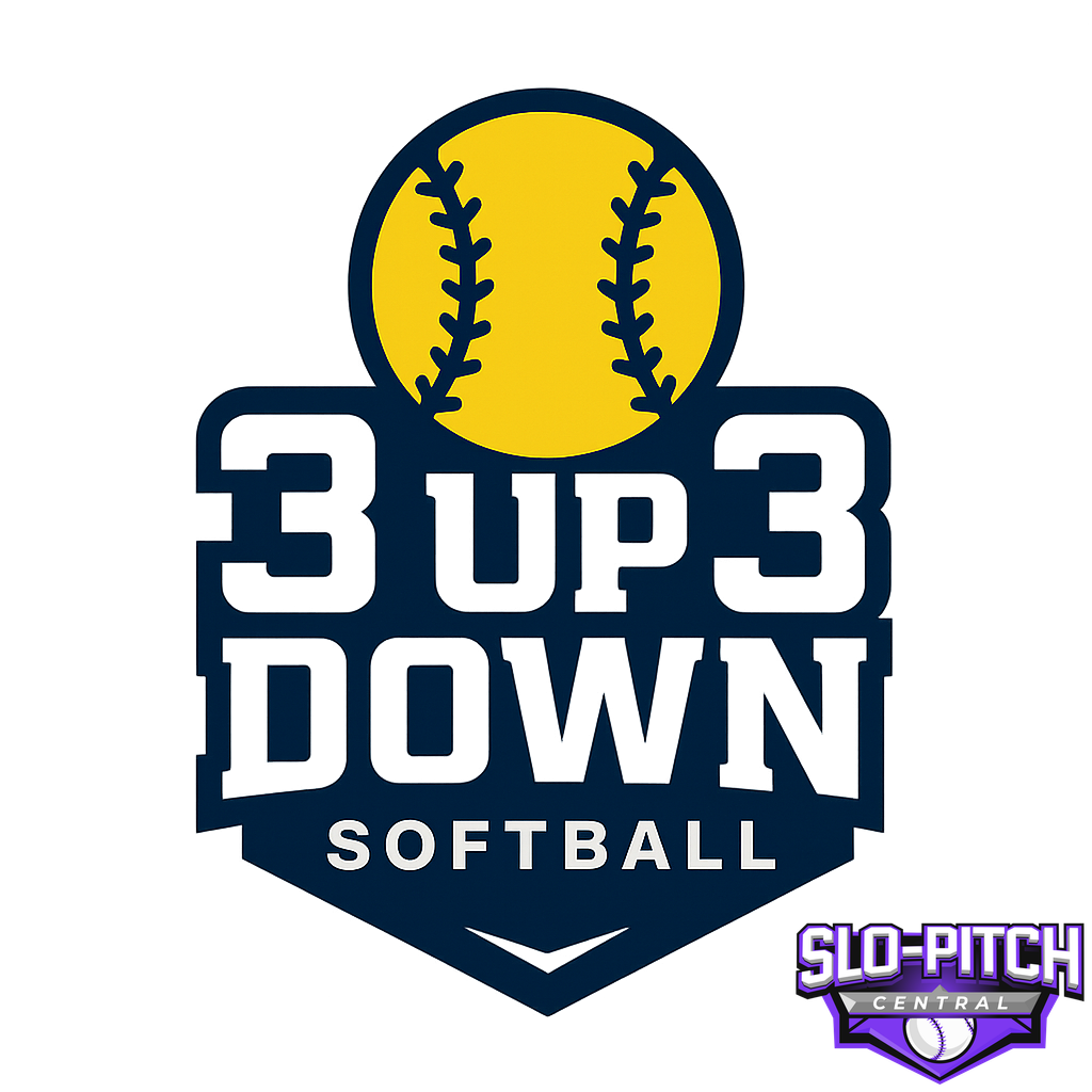 3 Up 3 Down logo idea 1