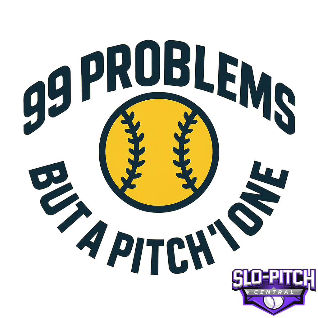 99 Problems but a Pitch Ain’t One logo idea 1