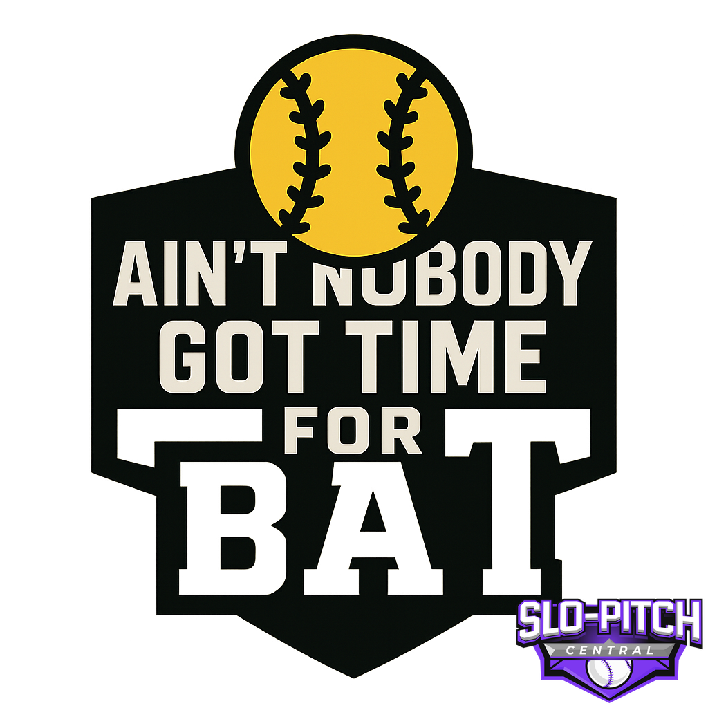 Ain’t Nobody Got Time For Bat logo idea 1