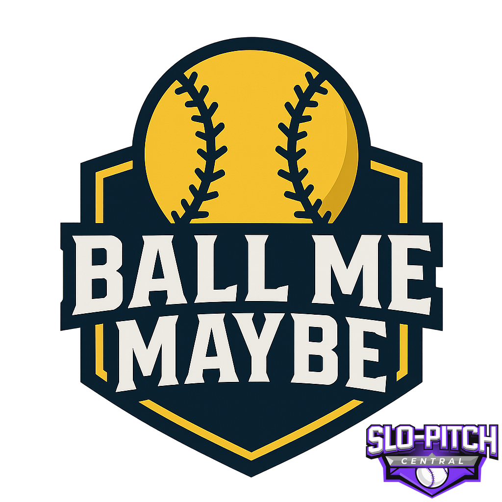 Ball me maybe logo idea 1